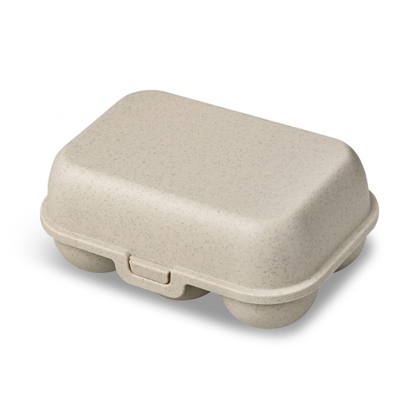 Koziol EGGS TO GO MINI 7186700 Eierbox - Klein - Nature Desert Sand