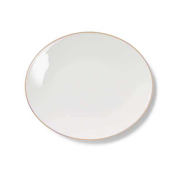 Dibbern Simplicity 0322012508 Platte oval / fischteller 32 cm - Orange