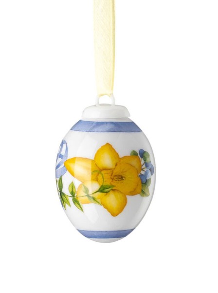 Hutschenreuther Frühlingswiese Porzellan-Mini-Ei Narzisse gelb