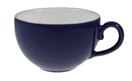 Friesland Happymix Blau NEU-Kaffeeobere innen weiß 0,24 l