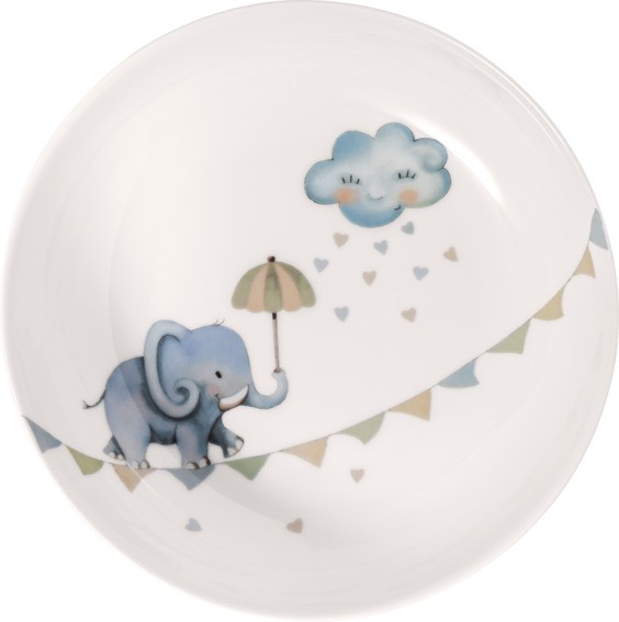 Villeroy & Boch Walk like an Elephant 14-8674-2752 Kinder-Suppenteller 18cm