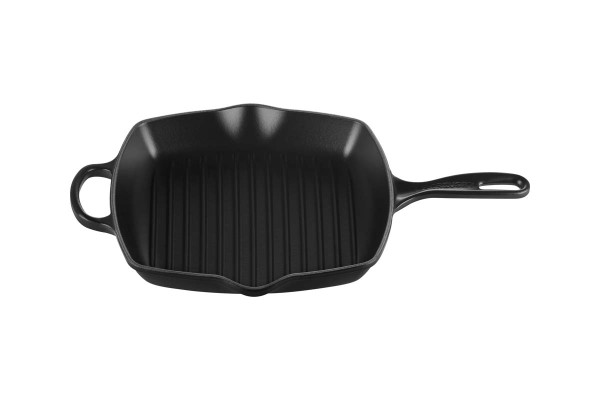 Le Creuset Pfannen 20183260000422 Grillpfanne Quadratisch Signature 26cm - Schwarz