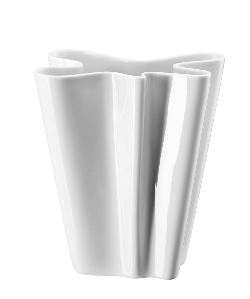 Rosenthal Flux Weiss Vase 20 cm