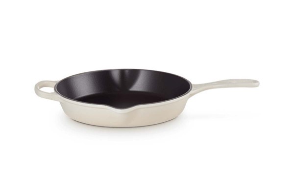 Le Creuset Gusseisen - Signature 20187267160422 Brat- und Servierpfanne hoch 26cm 2L - Meringue