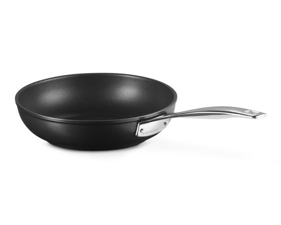Le Creuset Aluminium-Antihaft 51101260010002 Pfanne hoch 26 cm ohne Gegengriff