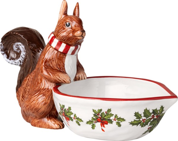 Villeroy &amp; Boch Toy&#039;s Fantasy 14-8332-3756 Eichhörnchen mit Schale 20 x 10 x 12 cm