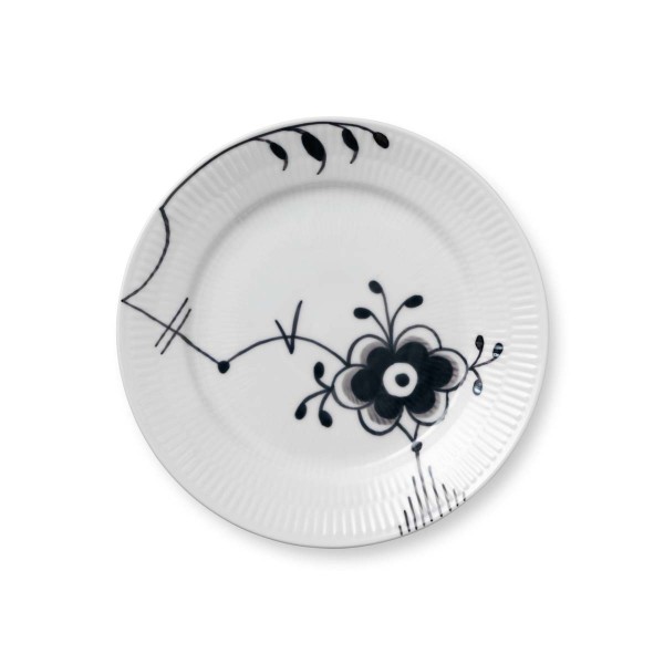 Royal Copenhagen Black Fluted Mega 1017041 Teller 19cm Dec. No. 6