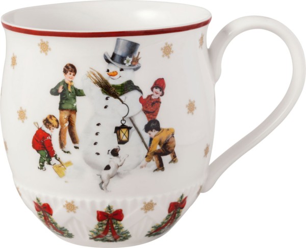 Villeroy &amp; Boch Toy&#039;s Fantasy 14-8332-4863 Henkelbecher, Schneemann bauen 390 ml