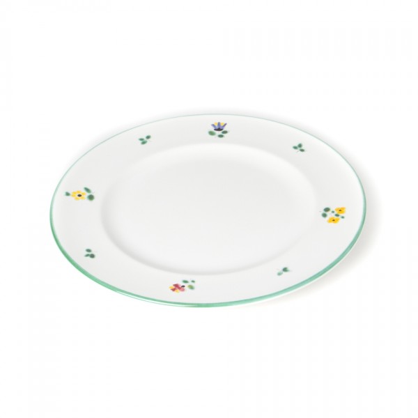 Gmundner Keramik Streublume Teller m. Fahne Gourmet (TDGO22) 22 cm