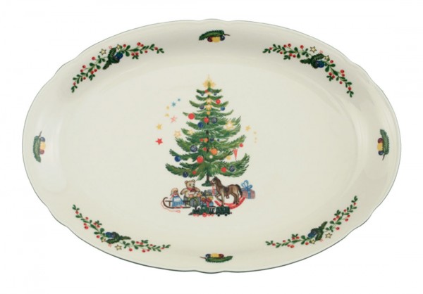 Seltmann Marieluise Weihnachten Servierplatte oval 34x26 cm