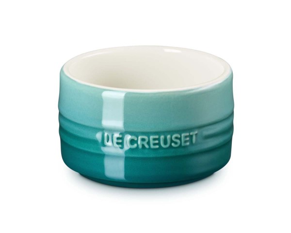 Le Creuset Steinzeug 70403200990099 Stapelbares Förmchen 8cm 0,2L - Bleu Riviera