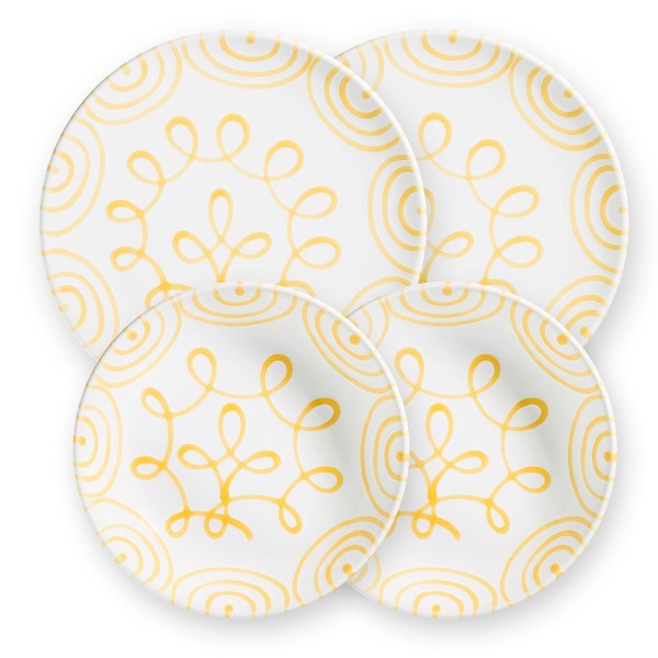 Gmundner Gelbgeflammt 0101STMC04SET Dinner für 2 Cup