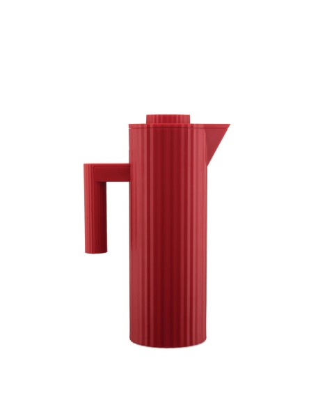 Alessi Plissè MDL12 R Isolierkanne 1l - Rot