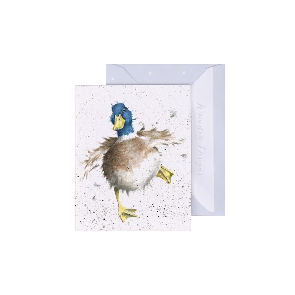 Wrendale Mini-Karten GE020 A Waddle and a Quack