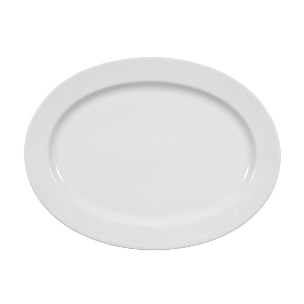 Seltmann Lukullus weiss Servierplatte oval 31x23 cm