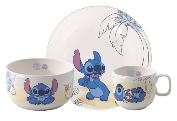 Villeroy &amp; Boch Disney Stitch 1486818427 Geschirr Set 3tlg.