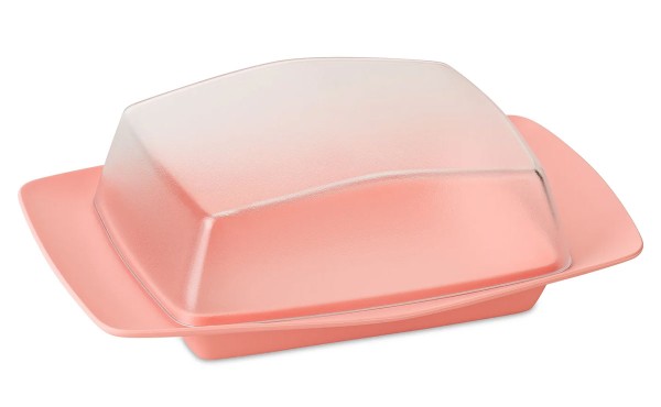 Koziol RIO 8619722 Butterdose - Nature Flower Sweet Pink