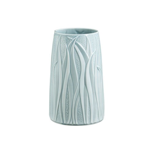 Tettau Atelier Arktisblau uni Vase 16 cm Gramina