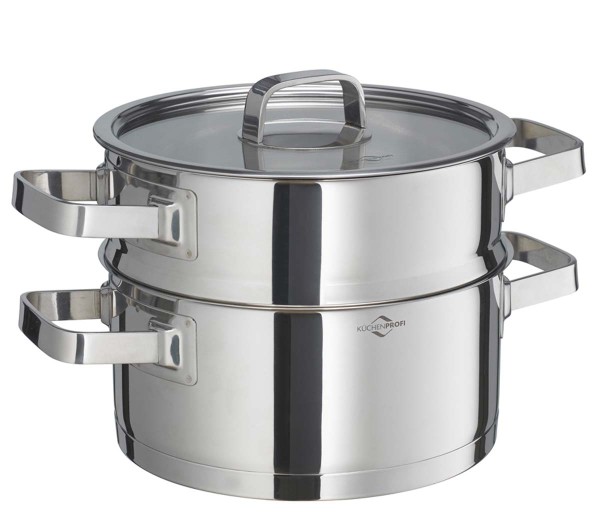 Küchenprofi Cook San Remo 2390022820 Kochtopf + Dämpfeinsatz 20cm
