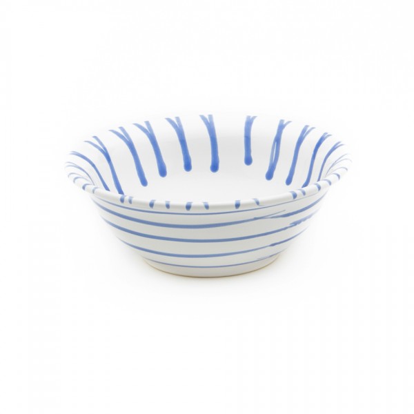 Gmundner Keramik Blaugeflammt Salatschüssel rund (SRSA20) 20 cm