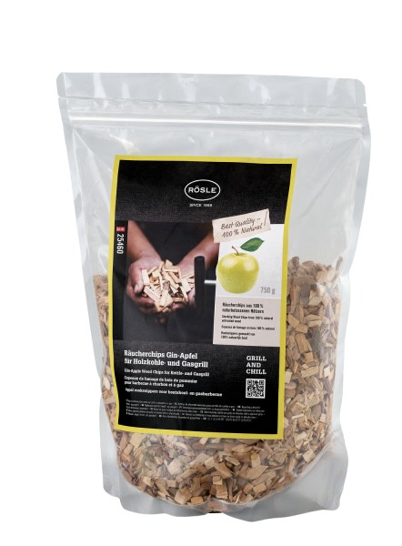 Rösle 250460 Räucherchips Gin Apfel 750 g
