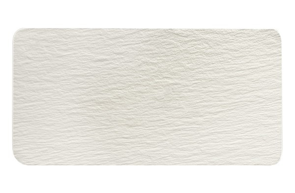 Villeroy &amp; Boch Manufacture Rock Blanc 1042402281 Servierplatte rechteckig 35 x 18 cm