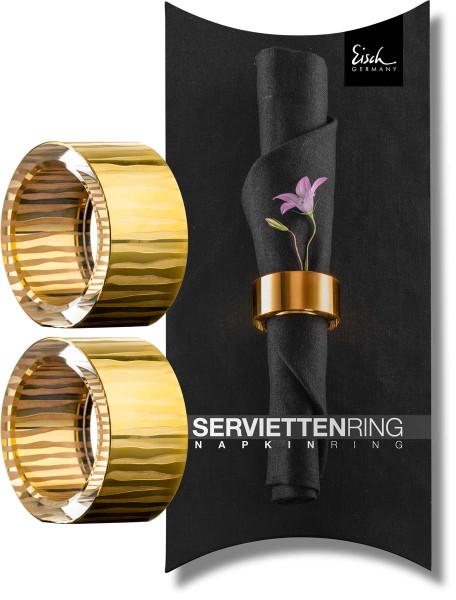 Eisch Elior Gold 180428 Serviettenringe 905 - 2stk.
