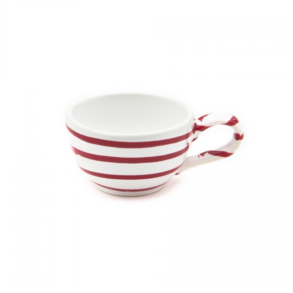 Gmundner Keramik Rotgeflammt Mokka/Espresso-Obertasse glatt classic (TMGL07) 0,06 l