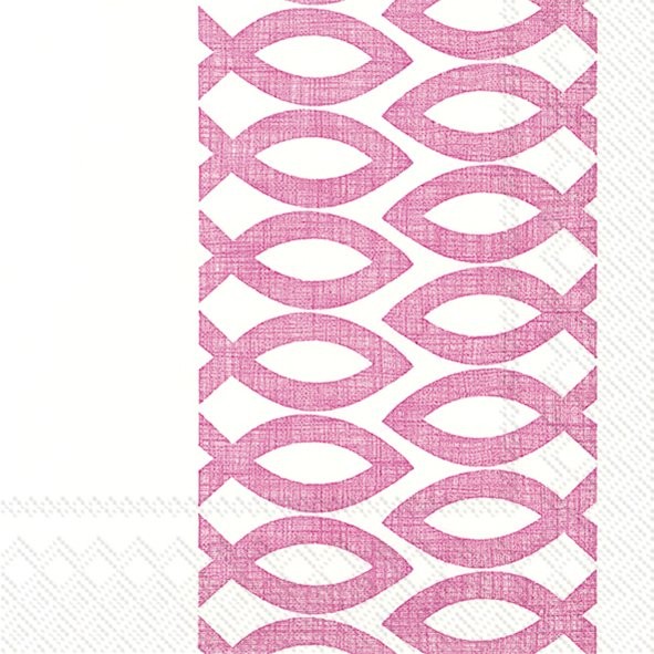 IHR Ceremonial Day pink L 806555 20 Lunch-Servietten 33 x 33 cm