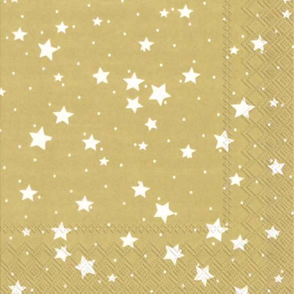 Ihr STELLA DI NATALE gold L 925609 Lunch-Servietten