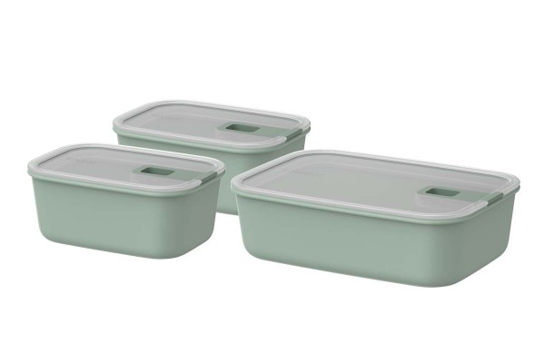 Mepal Easyclip 106181494700 Set 3tlg. (2x 0,7l+1,5l) - Nordic Sage
