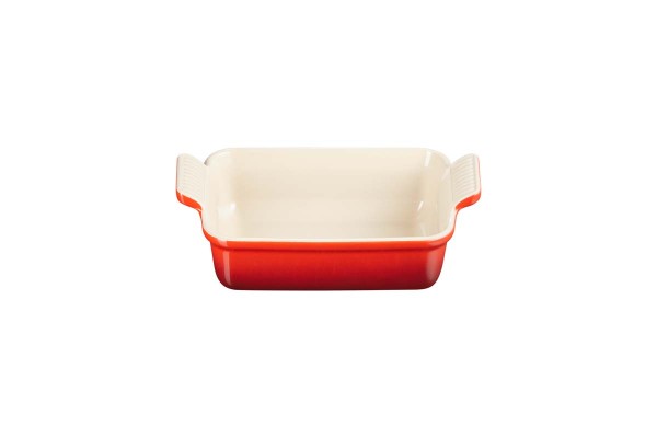 Le Creuset Poterie 71102190600001 Auflaufform Tradition 19cm - Kirschrot