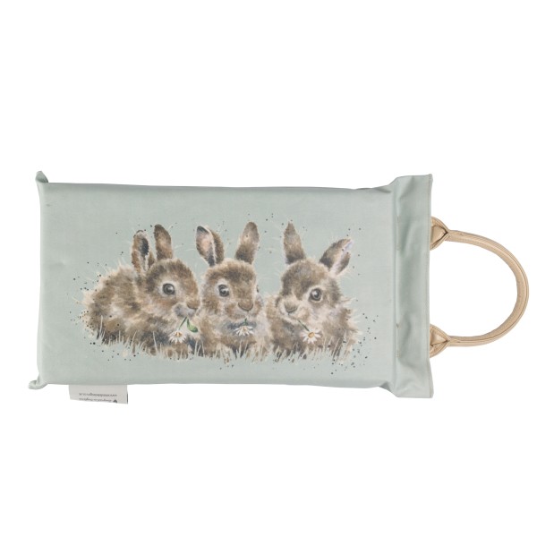 Wrendale Garten-Kollektion GR002 &quot;Chirpy Chaps&quot; - Vögelchen und Kaninchen - Knie Kissen