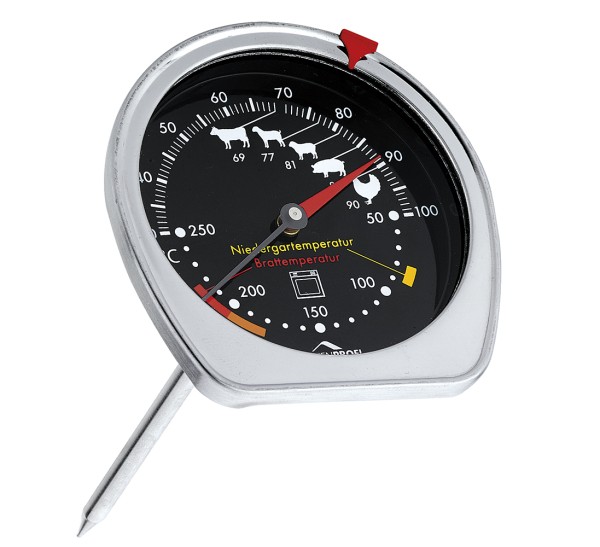 Küchenprofi 1065051000 Braten-/Ofenthermometer - schwarz