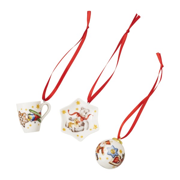 Hutschenreuther Weihnachtslieder 2026 Morgen, Kinder Mini-Set 3-tlg. Becher