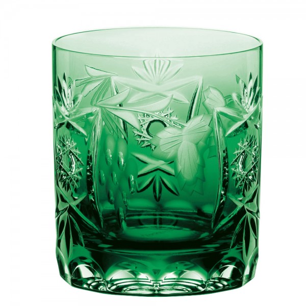 Nachtmann Traube, Überfangrömer Whisky (35897) smaragdgrün 9 cm