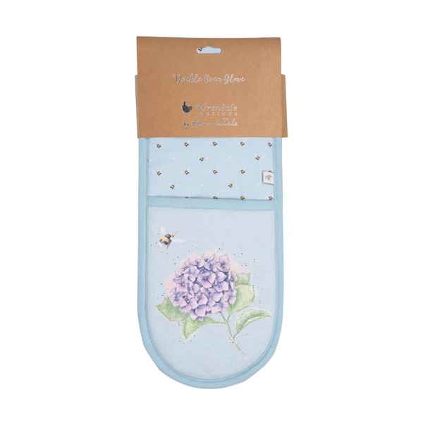 Wrendale Küchen-Textilien OVG006 &quot;Busy Bee&quot; - Hummel - Doppel-Ofenhandschuh