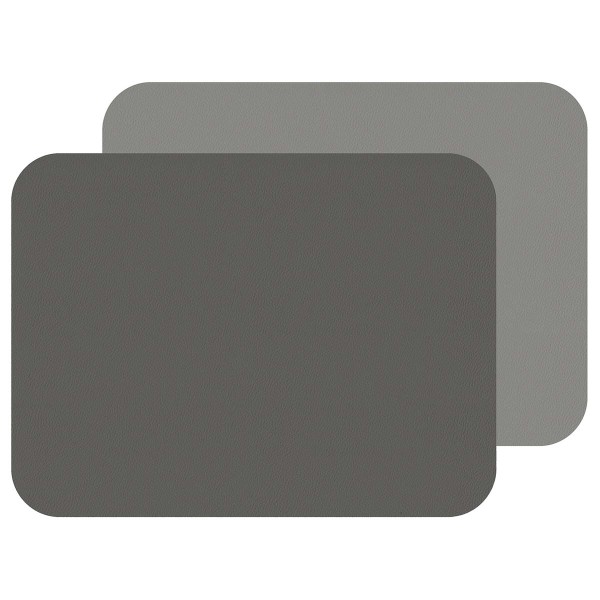 Freeform Platzsets RFLPM2813X2-EUR Fleximats - Hellgrau/Dunkelgrau, 2er-Set