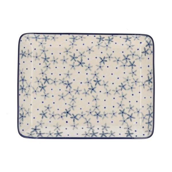 Bunzlau Castle Sea Star 1399-2607 Platte rechteckig 21 x 27cm