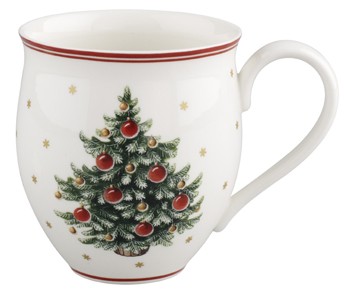 Villeroy &amp; Boch Toy`s Delight 1485854860 Becher mit Henkel - Tannenbaum - 0,44 l
