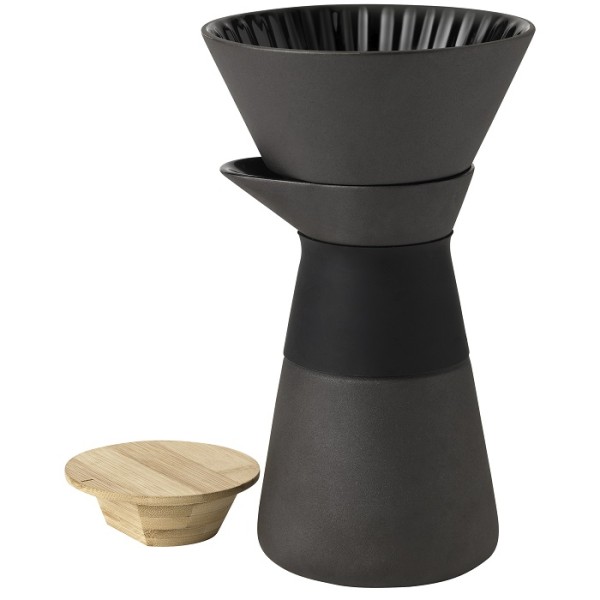 Stelton Theo x-634 Kaffeefilterkanne 0.6 l. black