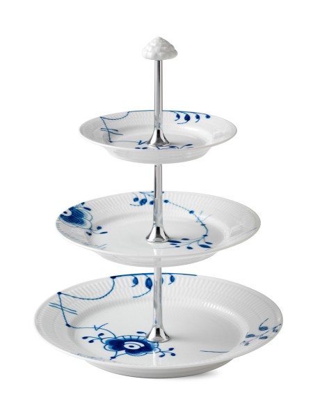 Royal Copenhagen Blue Fluted Mega 1017348 Etagere 35cm