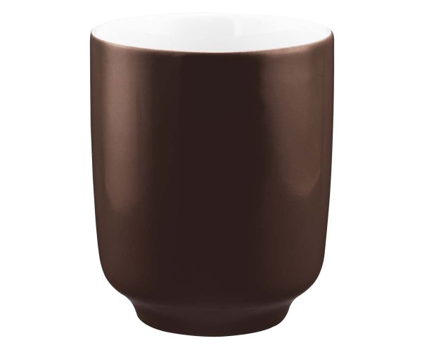 Seltmann Sento Home Pure Colors Chocolate Brown Becher ohne Henkel 0,40 l