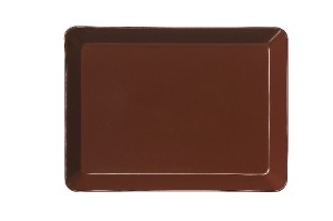 Iittala Teema Brown Platte rechteckig 24 x 32 cm