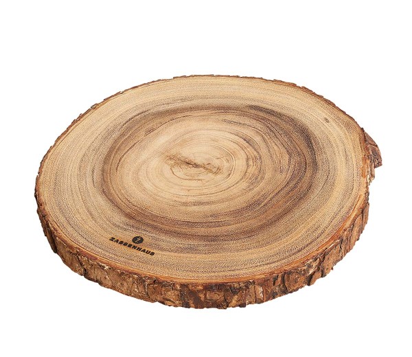Zassenhaus Akazie 059090 Servierplatte, Ø 32 cm