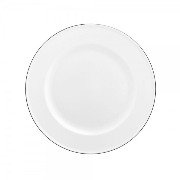 Fürstenberg Wagenfeld, Schwarze Linie Frühstücksteller 21 cm