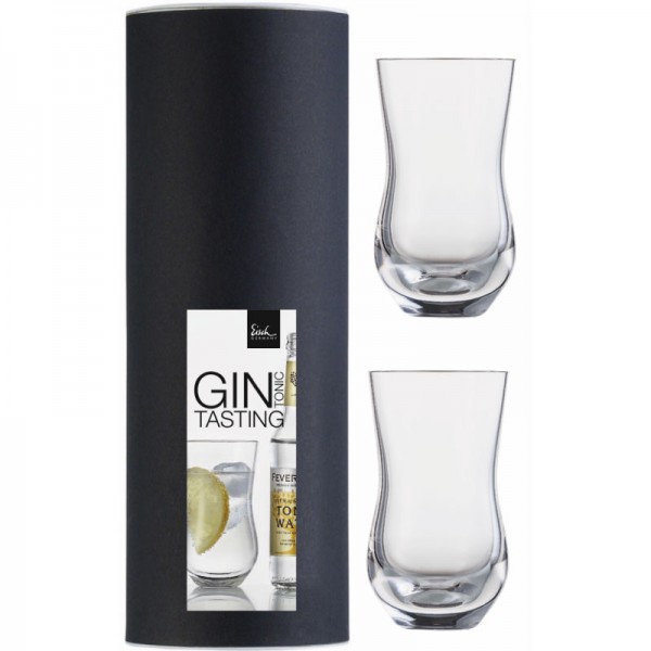 Eisch Spezialgläser Gin & Tonic Tasting Set 2-tlg. in Geschenkröhre 10,7 cm
