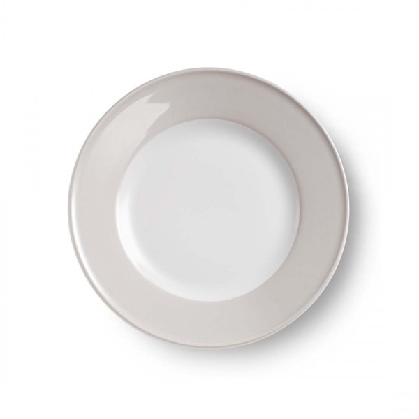 Dibbern Solid Color 2002600001 Pearl Teller flach 26 cm Fahne