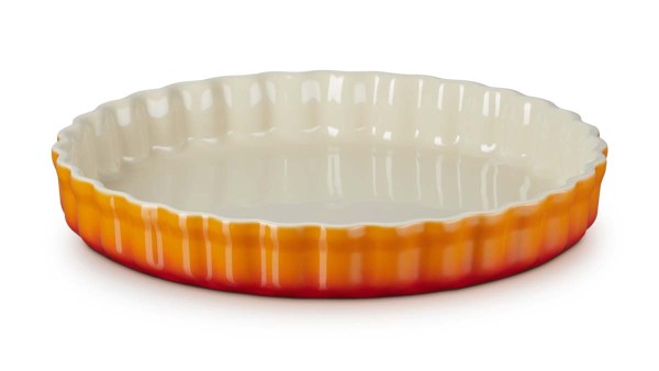 Le Creuset Steinzeug 71120280900001 Tarteform 28cm 2,1L - Ofenrot