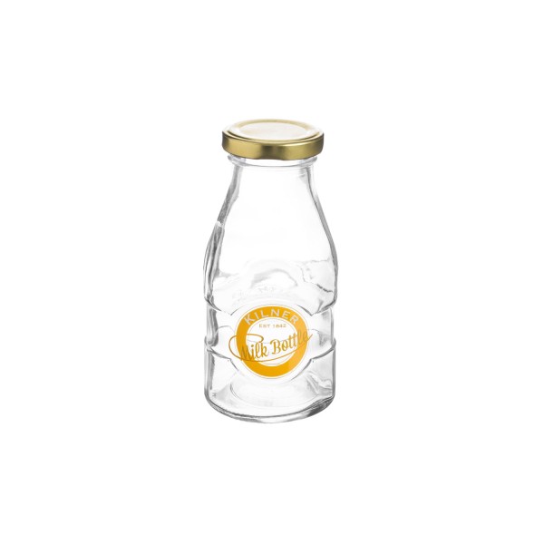 Kilner Einkochflasche 0025.712 Milchflasche mit Drehverschluss, 0,189l